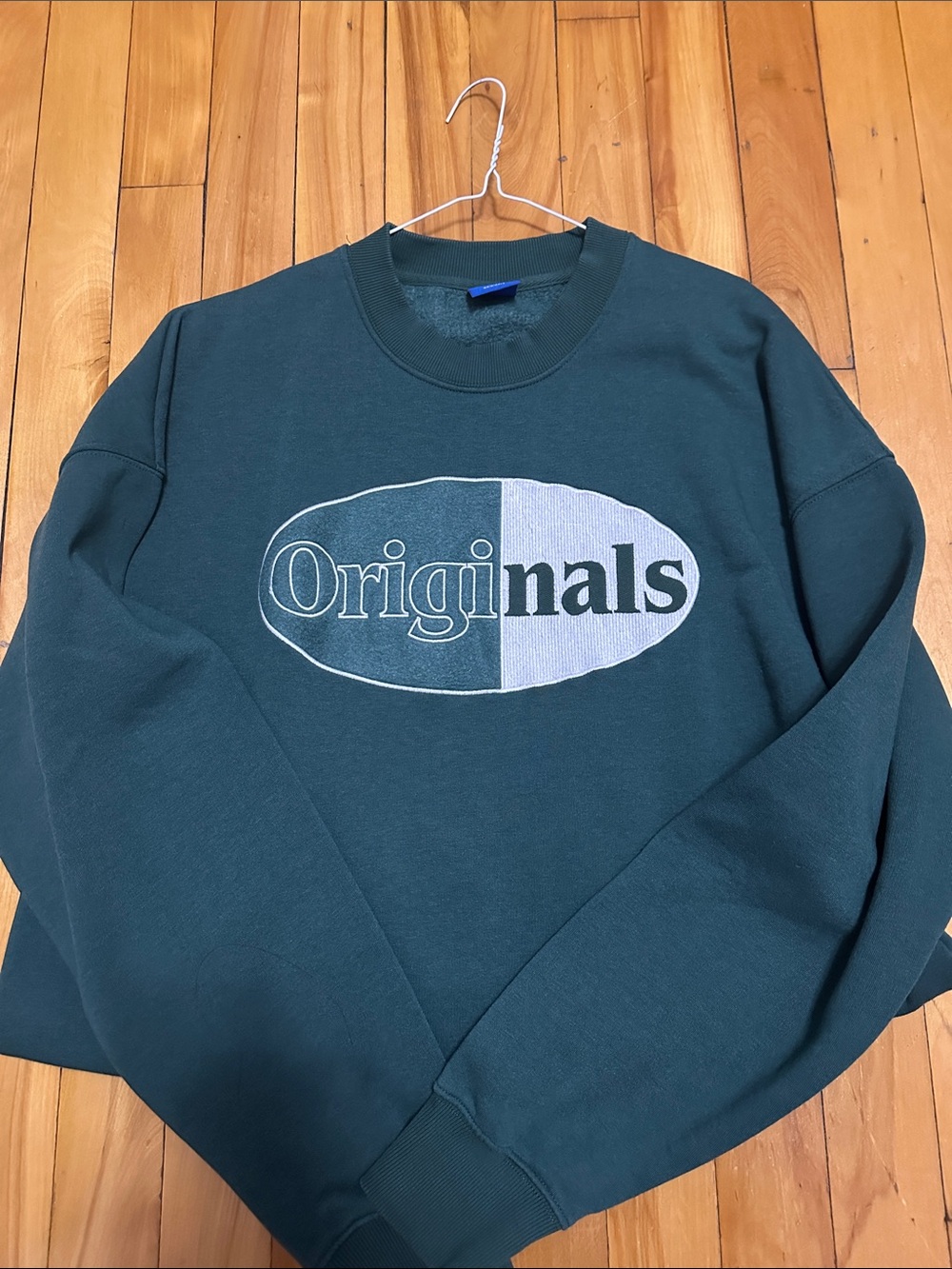Originals Logo Crewneck Sweater - Deep Teal